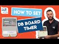 How to set a db box timer  setting a swimming pool timer