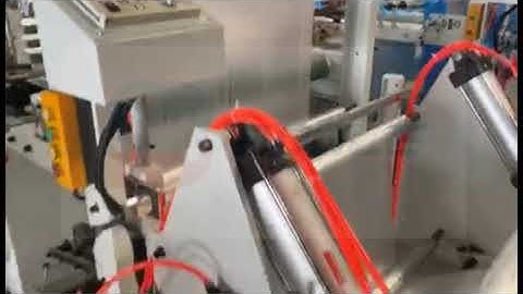 Drawstring Garbage Bags Making Machine (Automatic Change Rolls)