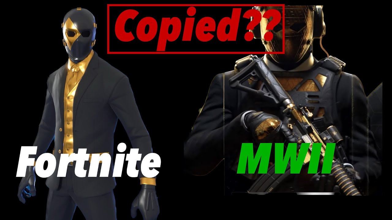 Call of Duty Copied This Skin from Fortnite! YouTube