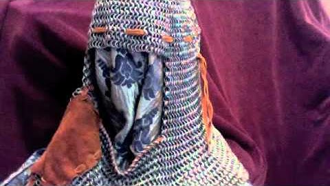 Handmade Medieval Coif, Kingsmaille