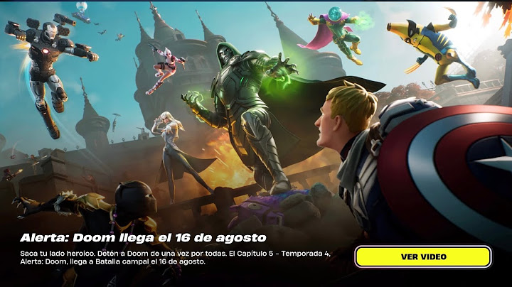 FORTNITE- Tráiler Oficial Del Capitulo 5 - Temporada 4, Alerta: Doom