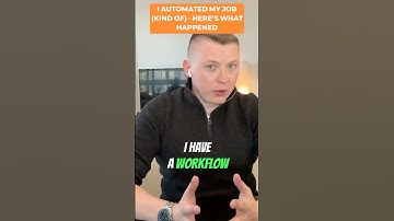 Automate ENTIRE Workflows - Save Yourself TIME! #WorkflowAutomation #careeradvice  #shorts