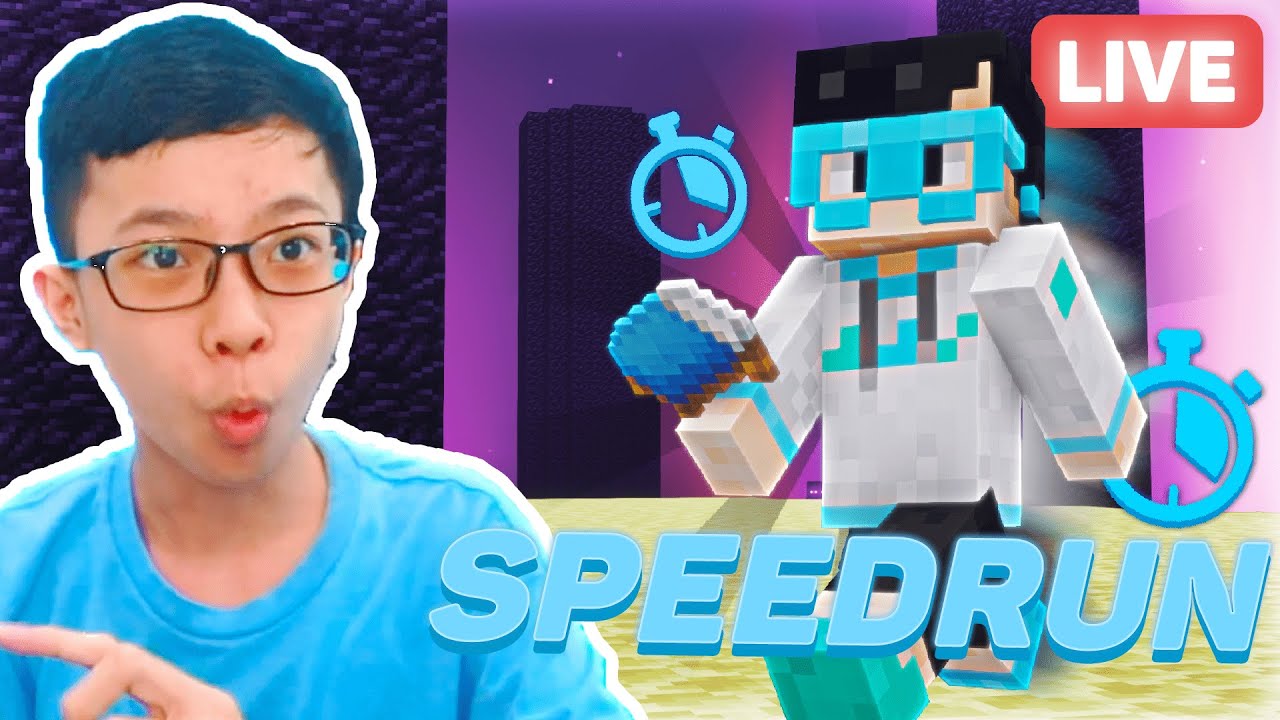 no time to waste (day 25 speedrun minecraft 1.16.1 random seed) - YouTube