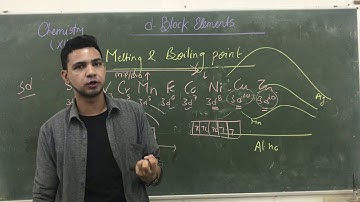 Chemistry, Class-Xll,d-block elements( Melting and boiling point , Oxidation no.), by Dr.Gaurav Bhoj