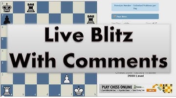 Blitz Chess #2096 with Live Comments Nimzo Rubinstein vs dabroya with Black