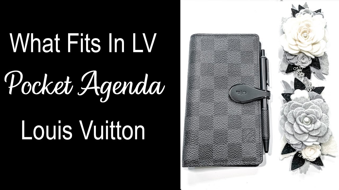 Planner Solution: What To Use In A Louis Vuitton LV Pocket Agenda