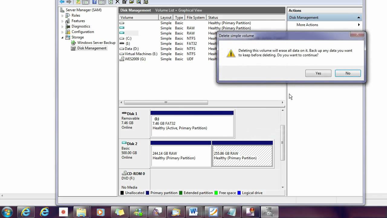 How To Make 2 Partitions Into 1