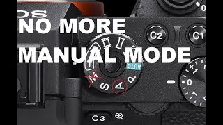 Why i dont shoot manual mode anymore, and why do i shoot aperture priority now.