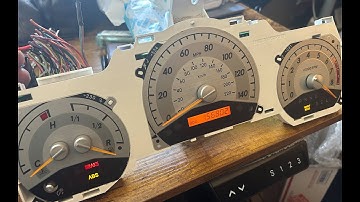 How to wire up a test or donor gauge cluster for the DIY LED mod conversion 2005-2010 Scion tC