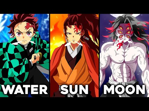 All 14 BREATHING STYLES In Demon Slayer Explained