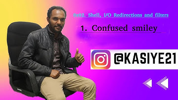 0x02. Shell, I/O Redirections and filters 1. Confused smiley