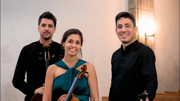 L. v. Beethoven · String Trio op.9 n.3 · I. Allegro con spirito · Trío Castelao