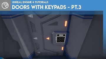 Unreal Engine 4 Tutorial – Door with Keypad Part 3
