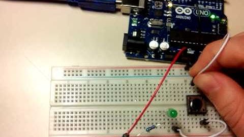 Arduino UNO - Control LED mediante pulsador