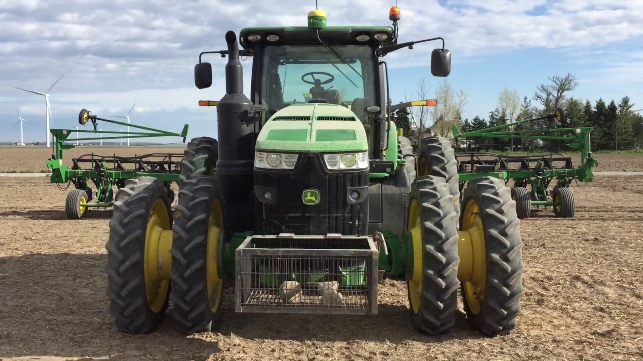 Planting our last field of sugar beets before rain = bad stand VLOG 1