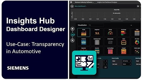 Dashboard Designer Video - Use-Case: transparency in automotive