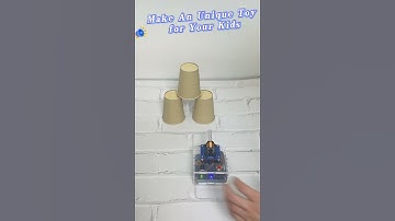 MiOYOOW Mini Electric Magnetic Transmitter DIY Shooting Game Kit for School STEM Leaning #diy