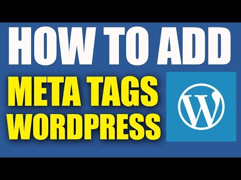 How to Add Meta Tags in WordPress Pages 216 @NewtonShah