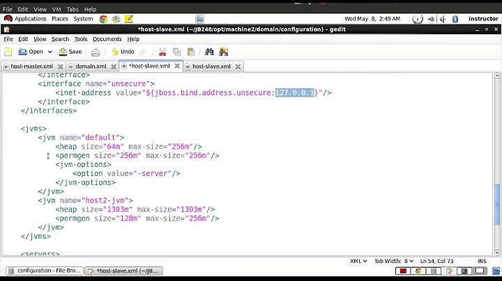 JBoss EAP - 14 Configure Host Controller