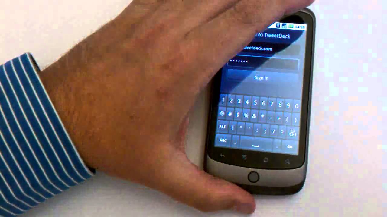 Android TweetDeck - Single Sign On