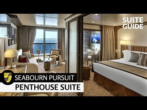 Seabourn Pursuit Penthouse Suite walkthrough tour