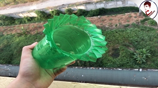 10+ làm lọ hoa từ chai nhựa