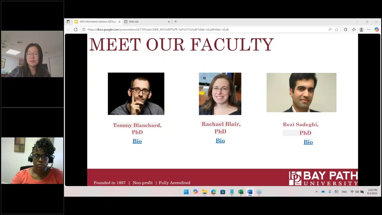 MS in Applied Data Science Information Session