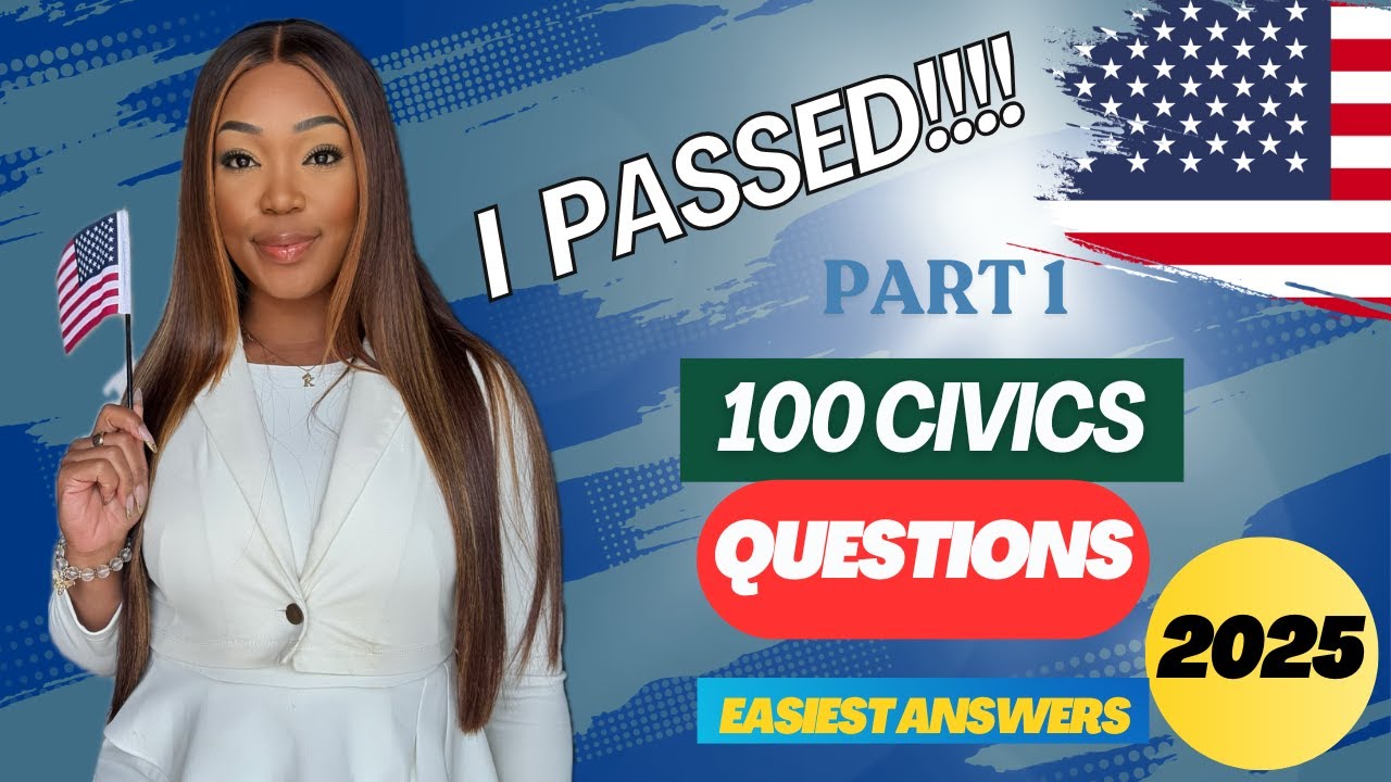 100 CIVICS QUESTIONS 2025 BY 9 GROUPS FOR THE US CITIZENSHIP TEST ...