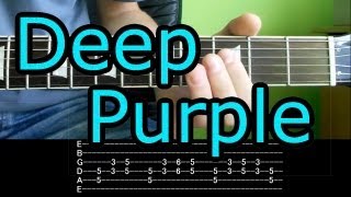 Jak zagrać - Deep Purple - Smoke on the Water - Riff - Lekcja HD chords