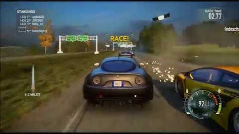 NFS the Run Multiplayer gameplay- Get off my ALFA ROMEO!