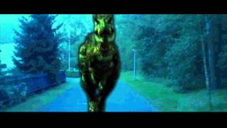 T Rex 3D Animation Live Action