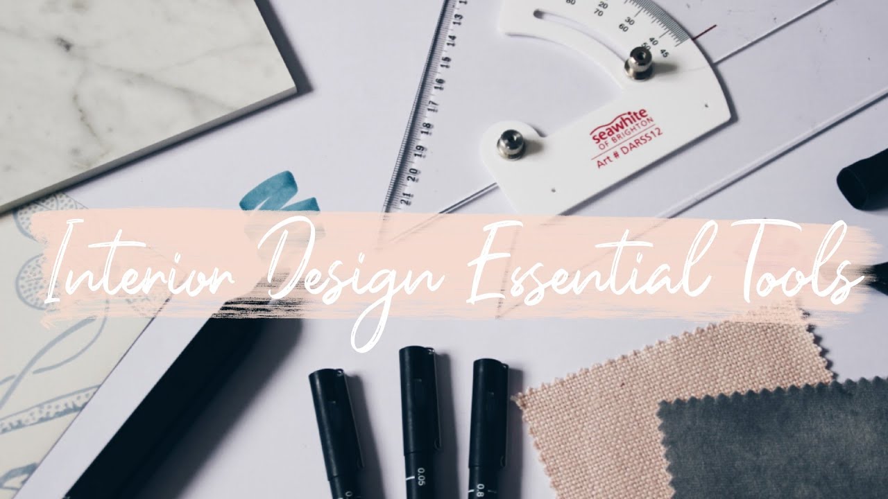 Interior Design Student Essential Tools Equipment Youtube