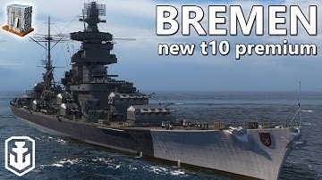 Mainz On Steroids! - Bremen First Impressions (World of Warships)