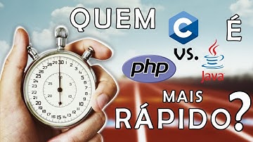 C, JAVA ou PHP: Qual é a linguagem mais rápida?