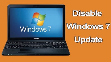 How to disable Windows Update in Windows 7 operating system?