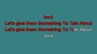 Download Lagu something to talk about L MP3