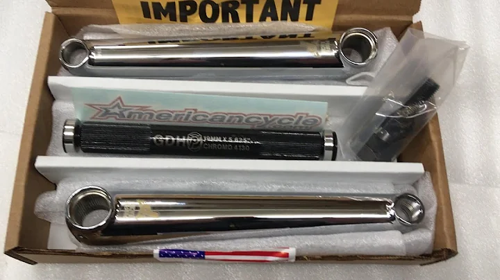 Best 3pc BMX Cranks for Old School Bike Builds | Affordable, Redline Flight and #bike