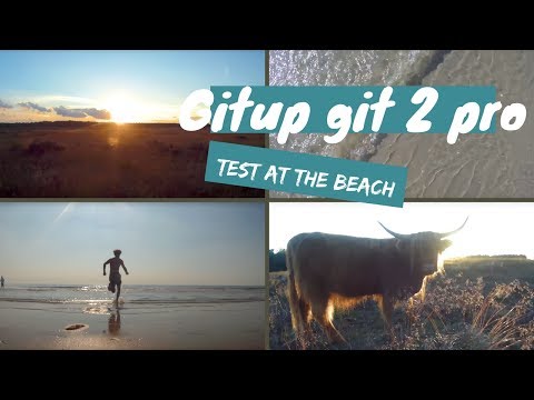 GITUP GIT2 PRO TEST AT THE BEACH! - Happy times - Music: CHAINSMOKERS