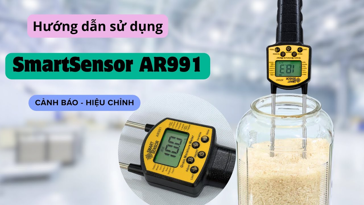 Hướng dẫn sử dụng Máy đo độ ẩm đa năng SmartSensor AR991 chi tiết và đúng kĩ thuật