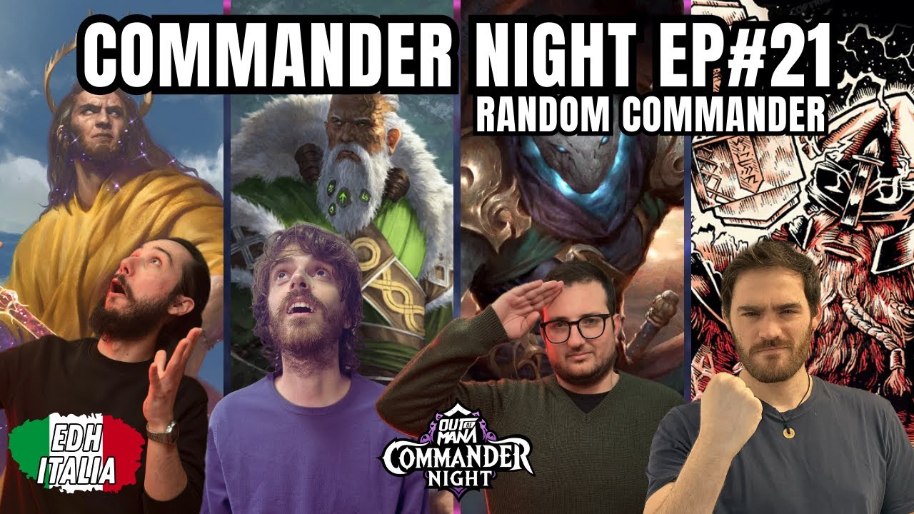 Commander Night #21 | Heliod Vs Fynn Vs Yahenni Vs Toralf  EDH Ita