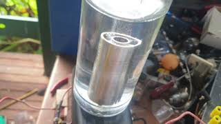 MOTs wiring change, Distilled High Voltage Voltrolysis. w/. spark gap