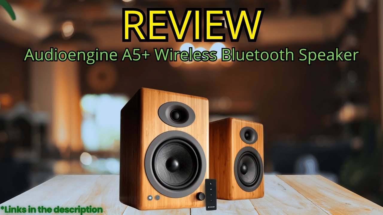Audioengine A5+ Wireless Bluetooth Speakers Review 🔥 | Best 150W Bookshelf Speakers for Music