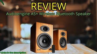 Audioengine A5+ Wireless Bluetooth Speakers Review 🔥 | Best 150W Bookshelf Speakers for Music