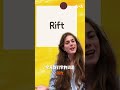 英文字里行间with温乐狄：Rift