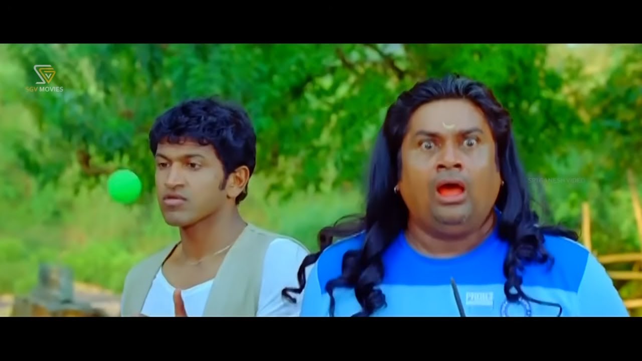 Old Man Confused Between Puneeth Rajkumar & Rangayana Raghu Comedy | Paramathma Kannada Movie Part 5