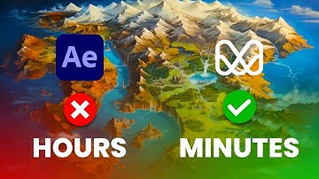 How to make a 3D TRAVEL ROUTE MAP Animation