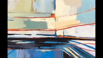 Abstract Painting Class on Zoom with Scott Yeskel