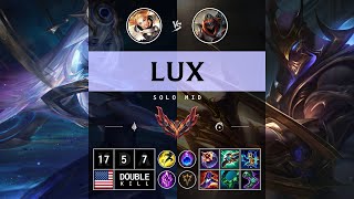 Lux Mid vs Zed - NA Grandmaster Patch 14.13