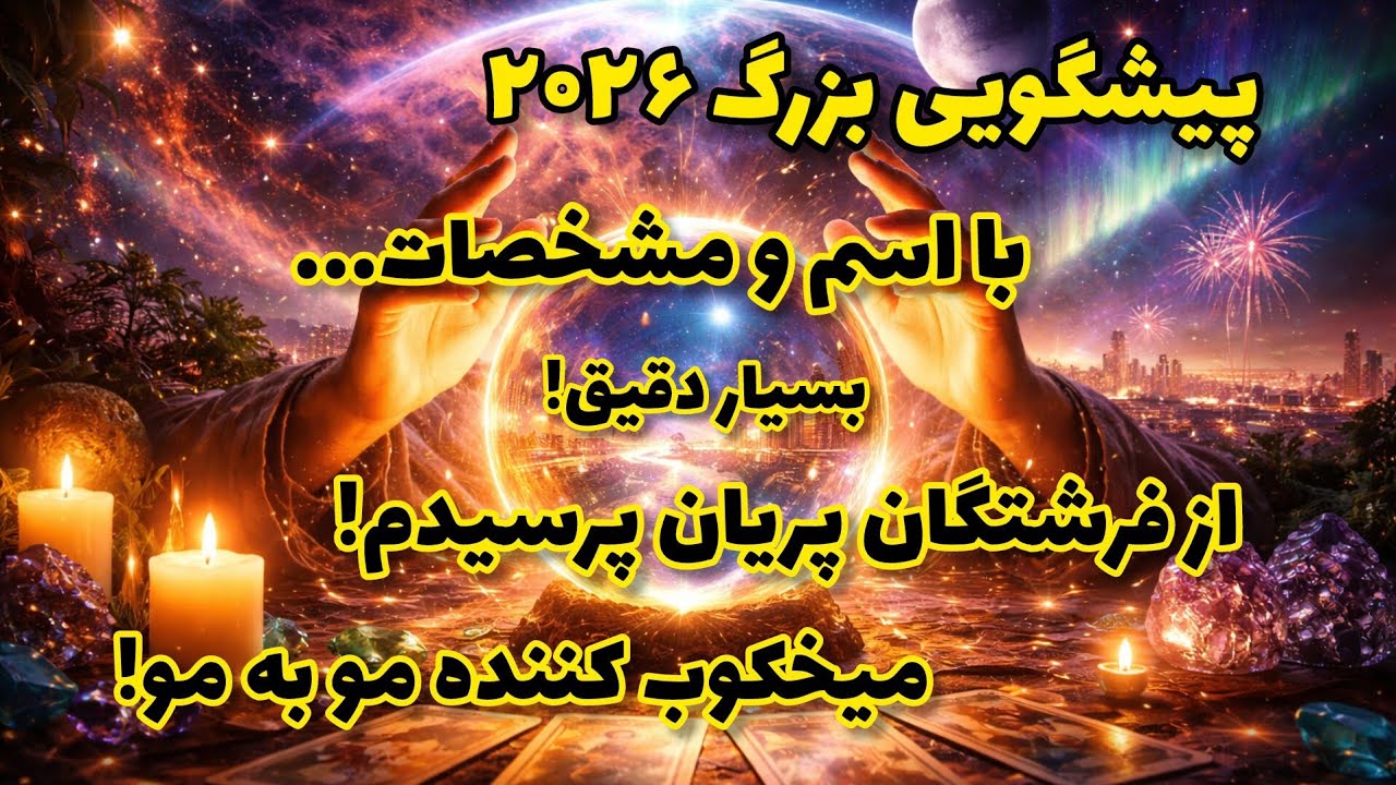 فال تاروت آدم و حوا - پیشگویی بزرگ ۲۰۲۶ با اسم و مشخصات از فرشتگان پریان پرسیدم❤️🔑❤️