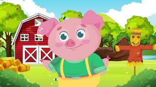 Piggy Wiggy Song For Kids Animated Childrens Music Video Kid Story Learning Video Kid Music